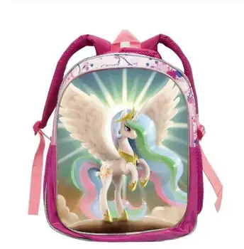 2020 micul Meu ponei Magic saci de Școală Drăguț pentru Copii mici de Gradinita ghiozdanul Casual ortopedice Rucsac pentru fete de 14 inch