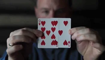 5 și 9 Inimi Separate Trucuri Magice Mișcare Sâmburi de Poker Trucuri Carte de Magie Close-Up Magic,Pusti,Magia Jucăriilor Glumă elemente de Recuzită Magie