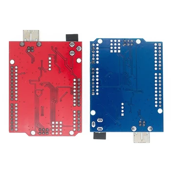 10 BUC Albastru/Rosu/Negru 2.4 TFT modul UNO R3 placa de Dezvoltare cu CH340 ATMEGA328 pentru Arduino