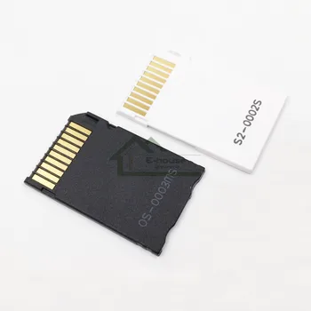 10buc E-casa Noua Micro SD SDHC TF la MS Stick de Memorie Cititor de Card pentru PSP pentru PSP Adaptor Convertor Single și Dual Slot