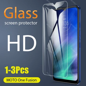 1-3 Buc Complet din Sticla Temperata Pentru Motorola O Fuziune Ecran Protector de sticlă Pentru Motorola Moto Unul Fusion Plus Folie de Protectie