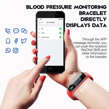Bluetooth Ceasuri Bărbați Femei Ceas Digital Inteligent de Fitness Sport Bratara Bratara Heart Rate Monitor SMS Memento Pentru IOS Android