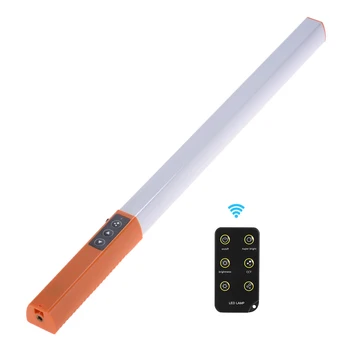 Portabil Reglabil Portabil Video cu LED-uri de Lumină de Gheață Fotografie Lampa Stick cu Telecomanda USB de Încărcare Cablu care Transportă Sac