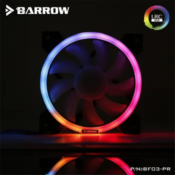 Barrow PWM de Răcire cu Apă Ventilator Aurora RGB Inel Reglabil Efect Dedicat Pentru Răcire Rând Radiator BF03-PR
