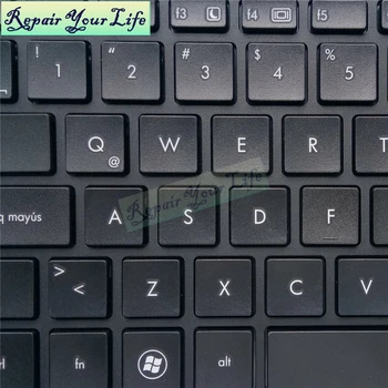Tastatura Laptop Pentru HP pentru EliteBook 8560B 8560P 8570 P 8660P 8730 LA aspect latină negru cu rama MP-10G86LA 886 de bună calitate