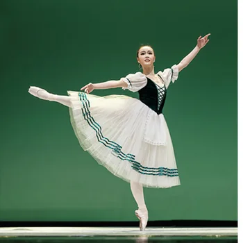Livrare gratuita Costume de Balet Giselle Tul Moale Fete,Adulți sau Copii Giselle, Balet, Dans Tricou Rochie de Balet de Balet de Fuste