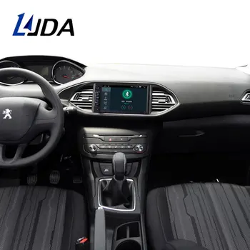 LJDA 1 Din Android 10.0 Radio Auto Pentru Peugeot 308/308s 2013-2017 Auto Multimedia Player Stereo Audio Auto Navigatie GPS DVD IPS