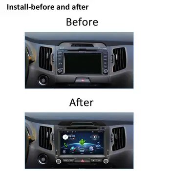 Bosion Quad core android 10.0 dvd auto pentru KIA sportage 2011 2012 2013 pc-uri auto șeful unității de navigare gps 2 din masina stereo