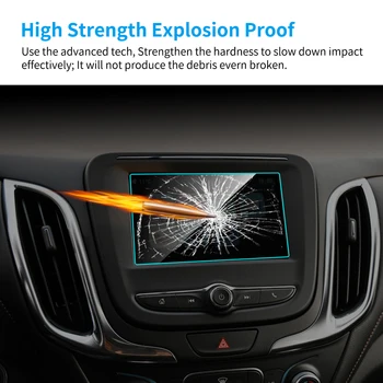 Masina de Ecran Protector pentru Chevrolet Equinox 2017-2019 Mașină de Navigare GPS Sticla Proteja Film Auto Accesorii de Interior