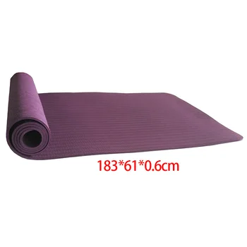 Noi 6Mm Tpe Non-Alunecare Mat Yoga Potrivit Pentru Fitness Gust Sport Mat Yoga Sac Curea de Yoga