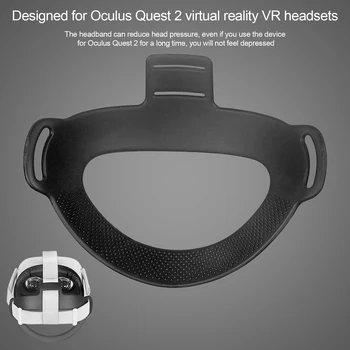 TPU VR Accesorii Cap Curea Spumă Pad Pentru Oculus Quest 2 Casca VR Căști Perna Bandă de Fixare Non-alunecare de Presiune de-a reduce Mat