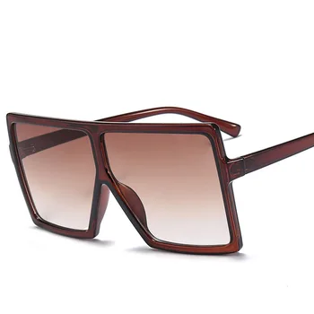 Cadru mare de sex Feminin Nuante Supradimensionat ochelari de Soare Piața de Brand Designer de Epocă Femei de Moda Ochelari de Soare Oculos De Sol UV400
