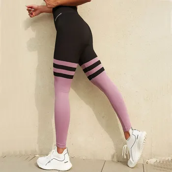2020 Energie Fără Sudură Yoga Pantaloni Cu Dungi Sport Colanti Sport Femei Fitness Colanti De Yoga, Sport, Jambiere Push-Up De Formare Jambiere