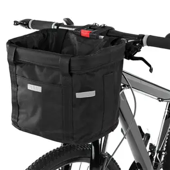Față de biciclete Coș Detașabil, rezistent la apa Ghidon Bicicleta Panza Coș de Companie Transport Geanta Sport în aer liber pentru Ciclism Consumabile