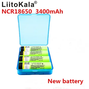 Liitokala 4 piese inițial 3.7 V NCR18650 34B baterie reîncărcabilă Li-ion 18650 3400mAh baterie