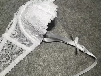 Vara hot-vânzare sutien dantelă chilotei sexy push-up lenjerie de corp cu sârmă de sex feminin set de sutien