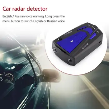 Onever Detectoare de Radar Led Ușor de Instalare de Control Pentru Rusia GPS Auto Anti Radare de Viteză de Poliție Auto 2in1 Detector de Radar