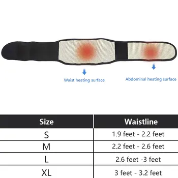 Noi Reglabil Magnetic corset Postura Curea Suport Lombar Inferior, Dureri de Masaj Auto-încălzire Terapia cu Centura de Talie