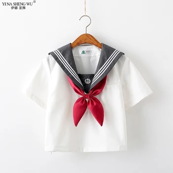 Noile Uniforme Școlare JK Japoneză Marinar Uniformă Anime Cosplay Costum Camasa Plisata Fusta Seturi de Proiectare pentru Adolescente Studenți