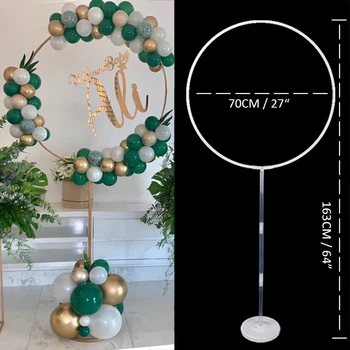 2set balonul rotund ghirlanda sta fundaluri deco cadru de nunta de decorare pentru copii copil adult petrecerea de ziua cerc baloane arcada kit