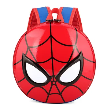 Gradinita Spider Man Ghiozdane pentru Copii Saci de Umăr Fete 2-3-5 Ani Băieți Drăguț Desene animate Spiderman Coajă de ou Copii Genti