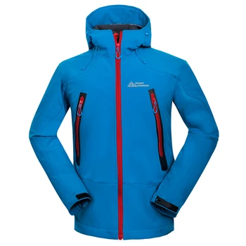 Personaliza logo-2020 Waterproof Hooded Softshell Jachete Barbati de Iarna Thermal Fleece Drumeții Îmbrăcăminte Schi, Pescuit, Alpinism Haina