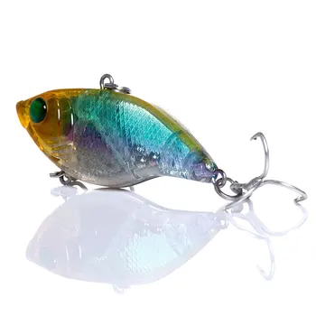 15g 5cm de Pescuit Nada se Scufunda Vibrații de plastic cu minge de metal Mini Turnare Greu Vib Momeală de Pescuit Scufundări, Pescuit Momeală Crankbait