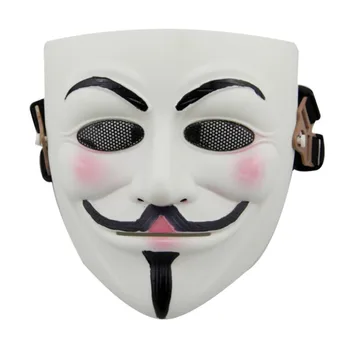 DC08 Tactice V De la Vendetta Craniu Complet de Protecție Față de Airsoft Masca Militar Armata CS Wargame Paintball Petrecere de Halloween