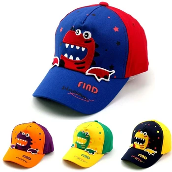 Șapcă de Baseball cu Băieți și Fete Dinozaur stilul Copii Sepci de Baseball Snapback reglabila Copiii Hip Hop Pălărie de Soare capac