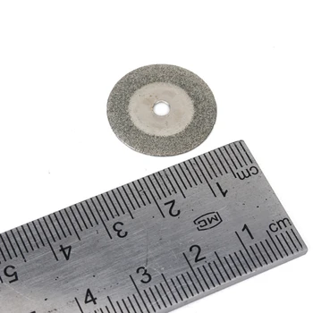 10buc 20mm Mini Diamant de Slefuire Roată de Tăiere Disc de Ferăstrău Ascuțit Taie Discuri Abrazive Instrumente Rotative pentru Dremel