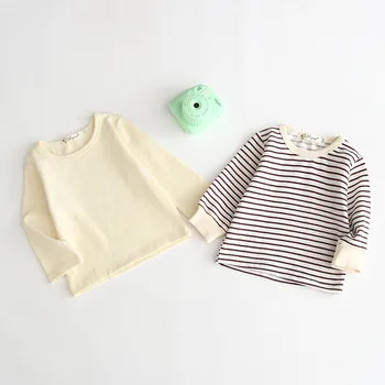 Copilul cu mâneci Lungi T-shirt Pentru copii În Primăvara Și Toamna Fată Copilul Bluze Copii cu Maneca Lunga Tricou fetite Haine