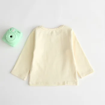 Copilul cu mâneci Lungi T-shirt Pentru copii În Primăvara Și Toamna Fată Copilul Bluze Copii cu Maneca Lunga Tricou fetite Haine