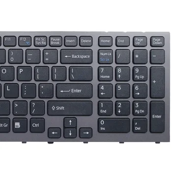GZEELE pentru SONY VPC-F11 F12 F13 F21 F22 F136 F138 F117 f170 materialul bumbac F115 F219FC F21Z1E F249FC VPC-F F119FC 81214 engleză tastatura laptop