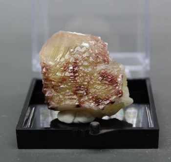 Natural Calcit minerale-specimen de pietre si cristale cristale de cuarț pietre pretioase dimensiuni cutie 5.2 cm