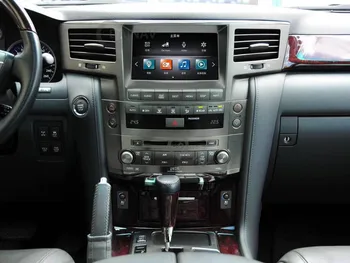 Ecran Vertical Android Tesla Masina de Stil de Navigare GPS Pentru lexus lx570 2017-Auto Multimedia Player Auto cu Radio casetofon