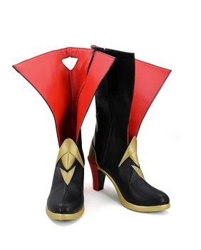 Honkai Impact 3 FuKa Chi Ling Cosplay Cizme Cu Toc Înalt Pantofi Personalizate Orice Dimensiune