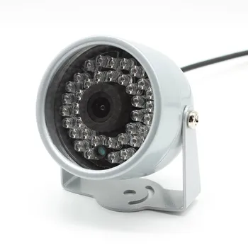 Metal CCTV aparat de fotografiat shell dom caz rezistent la intemperii, cu Suport pentru Camera de Securitate