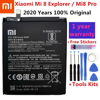 Xiao km Orginal BM3F baterie de 3000mAh Pentru Xiaomi 8 Km 8 Explorer/Mi8 Pro BM3F Telefon Înlocuire Baterii +Instrumente