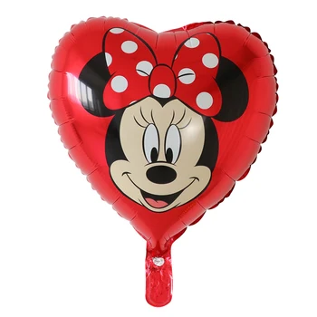 10buc 18inch Mickey Minnie Mouse Folie, Baloane cu Heliu Copil de Dus Petrecere de Aniversare de Nunta de Decorare pentru Copii Jucării Clasice Aer Globos