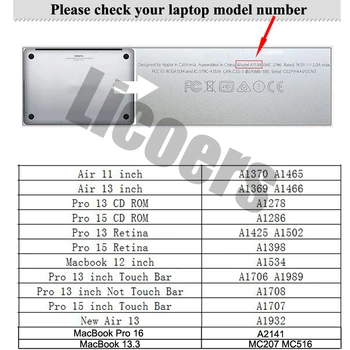 DIY Caz Laptop pentru MacBook Air Pro Retina 12 13 15 16 15.4 13.3 inch Foto Personalizate de Acoperire pentru Aer A2141 A1932 A1286 Funda