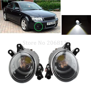Pentru udi A4 B6 B7 RS4 Masina cu LED-uri Lampă de Ceață Față de Lumină + Angel Eye de Zi Lumina DRL 30W 3000LM 12V