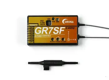 CORONA GR7SF 2.4 GHz 7 Canal S-FHSS receptor Compatibil cu FUTABA S-FHSS, cum ar fi T6J T8J T10T T14SG