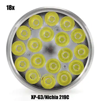 Astrolux 18 x XP-G3 Nichia 219C 12000LM lanterna Super-Luminos LED-uri lanterna Lanterna IPX-7 lumina impermeabil Pentru Camping în aer liber