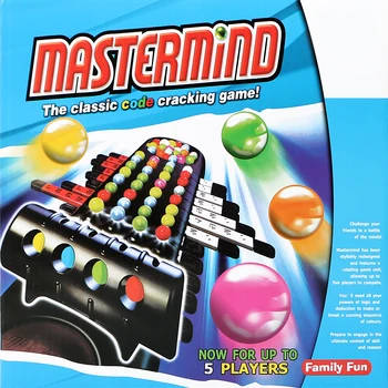 Mastermind Joc, Clasic Codul De Cracare Jocul Cu Mărgele De 5 Jucători, Copii, Familie De Învățământ Parola Joc Jucărie Pentru Varsta 8+