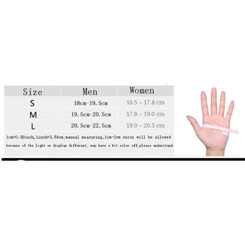 Respirabil Gol Bărbați Și Femei Din Piele Mănuși Încheietura Jumătate Degetul Mănuși De Solid Neutru Adult Degete Y-10-5