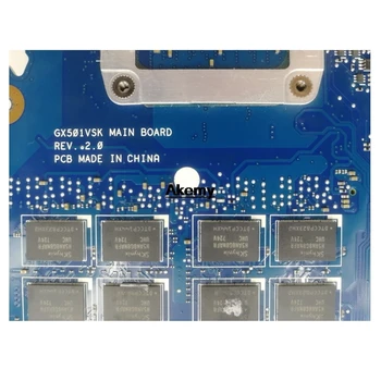 GX501VSK Placa de baza i7-7700HQ GTX1070 Pentru ROG Pentru Asus GX501VI GX501VS GX501VSK Laptop placa de baza GX501VSK Schimb Placa de baza!