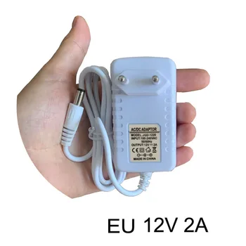 1BUC Alb Boady UE Adaptor(Transformator) 12V 2A sursa de Alimentare Pentru Benzi cu LED-uri Lumina