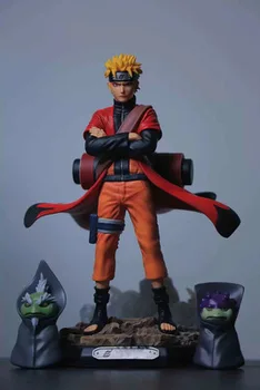 NOUL hot 22cm naruto GK Uzumaki Naruto Ootutuki Hagoromo Figurina Salvie Modul boruto Shippuden Acțiune Figura Figurine T30