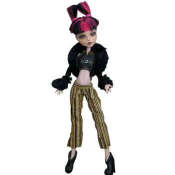 7pcs/lot Haine de Moda Pentru Papusile Monster High Dress Rochii de Partid Vestidos Haine Casual Pentru Papusa Bratz Copil Jucării 1/6