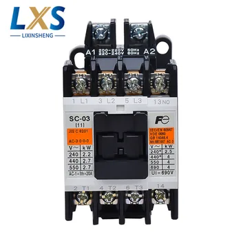 Fuji Electromagnetice AC Contactor SC-5-1/N1/N2/N2S